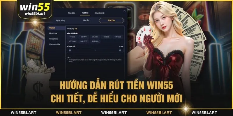 Hướng dẫn rút tiền