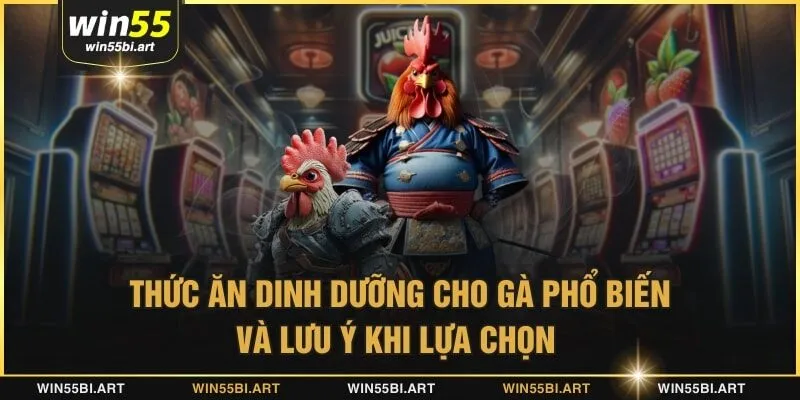 thức ăn dinh dưỡng cho gà